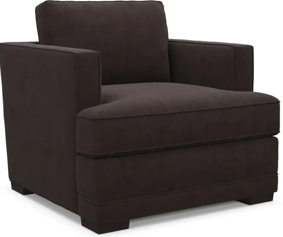 Pembroke Hybrid Comfort Chair - Merrimac Dark Brown