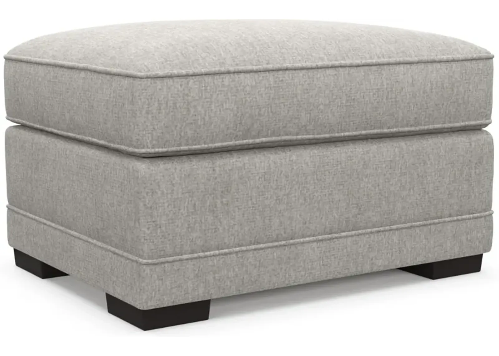 Pembroke Hybrid Comfort Ottoman - Burmese Granite