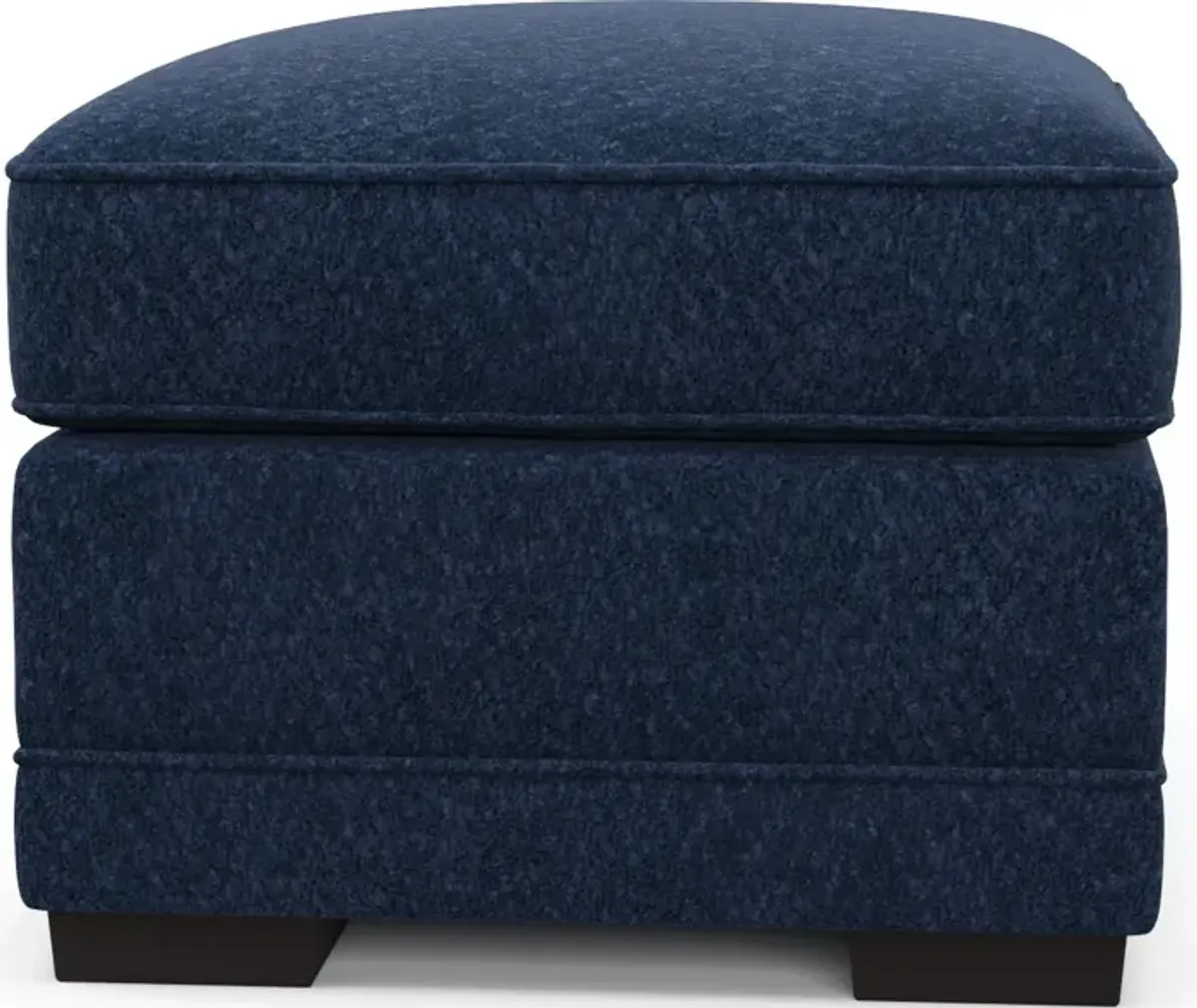 Pembroke Hybrid Comfort Ottoman - Oslo Navy