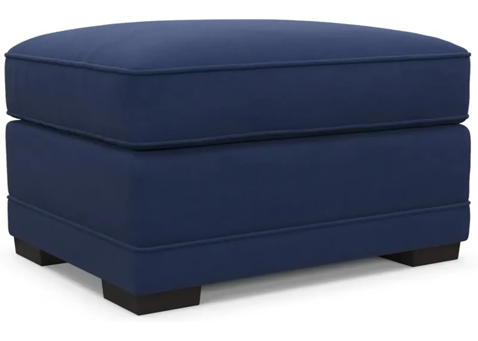 Pembroke Hybrid Comfort Ottoman - Abington Indigo