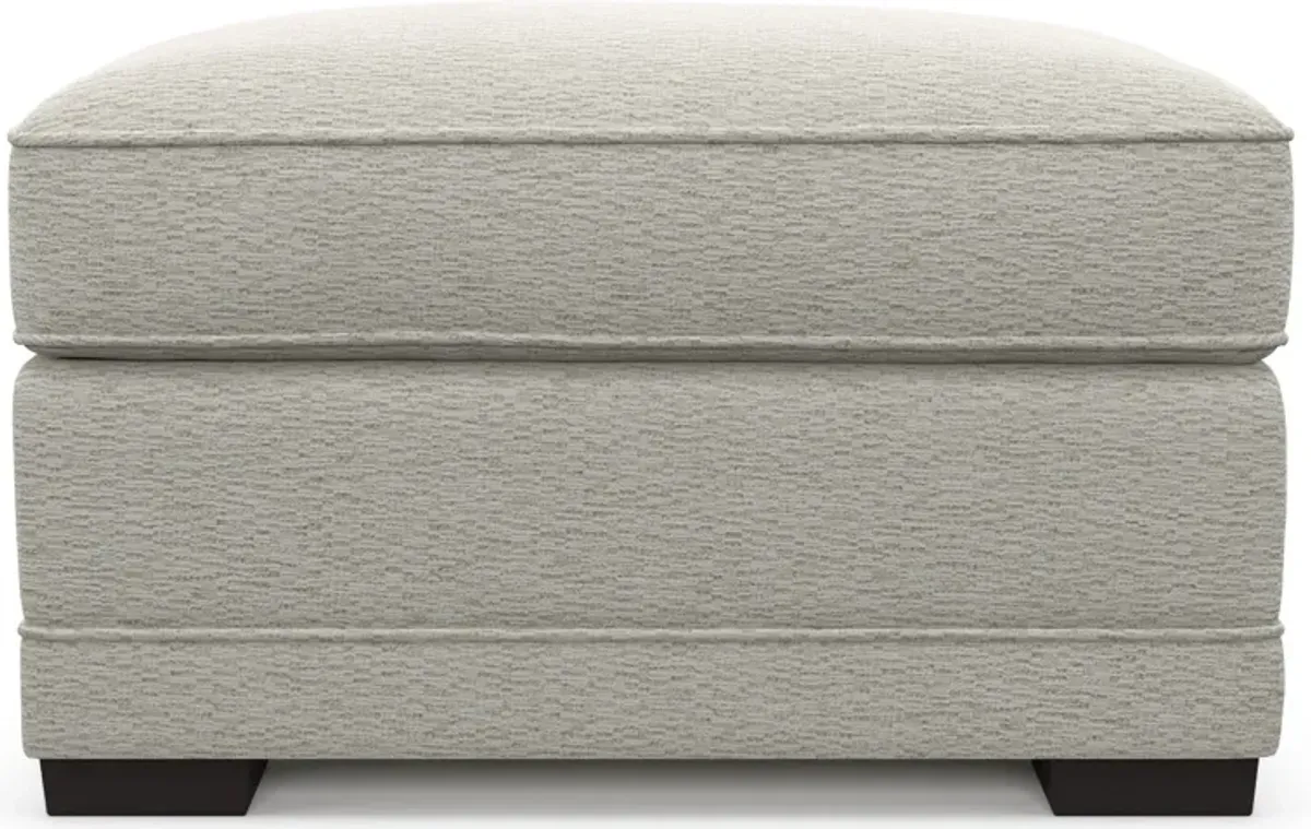 Pembroke Hybrid Comfort Ottoman - Everton Grey