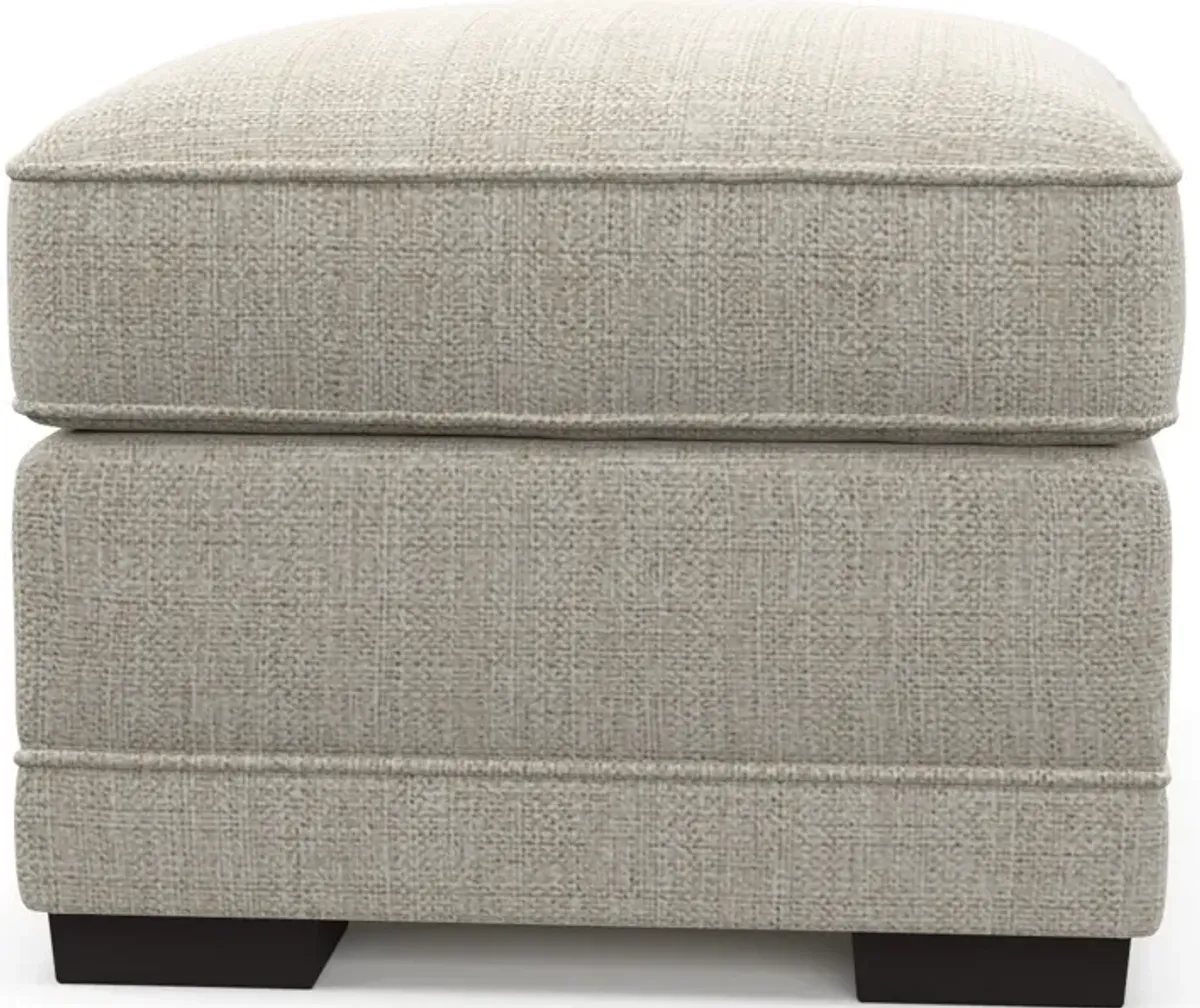 Pembroke Hybrid Comfort Ottoman - Mason Porcelain