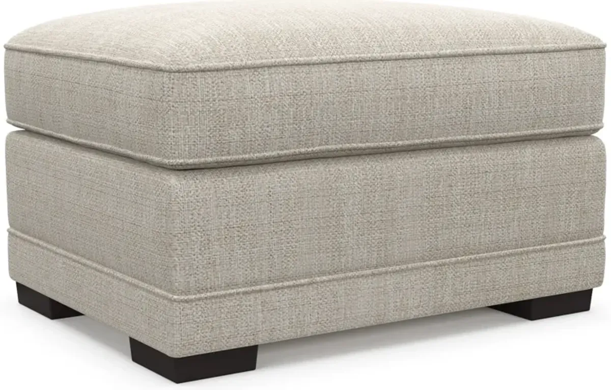 Pembroke Hybrid Comfort Ottoman - Mason Porcelain