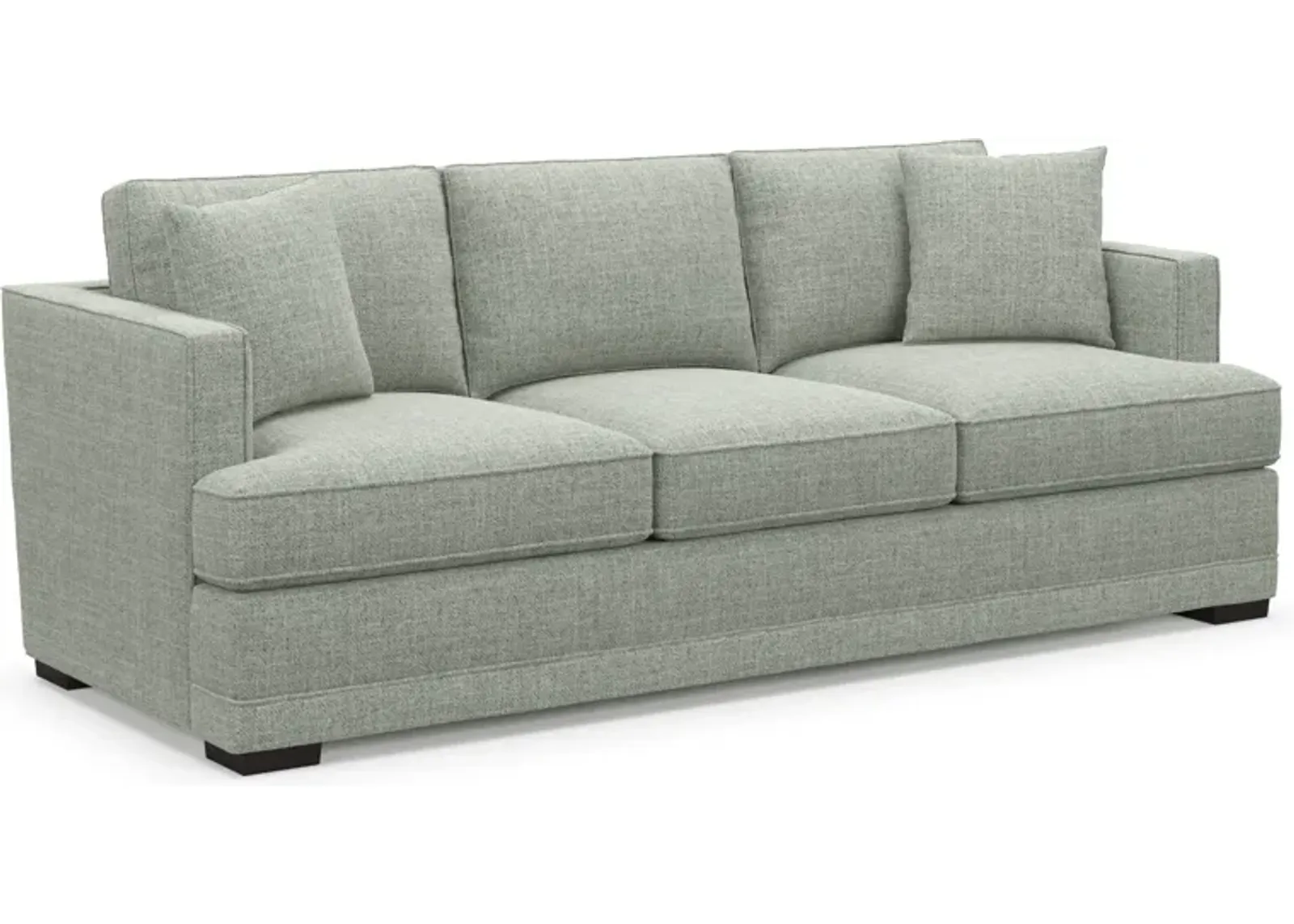 Pembroke Foam Comfort Sofa - Broderick Sea Glass