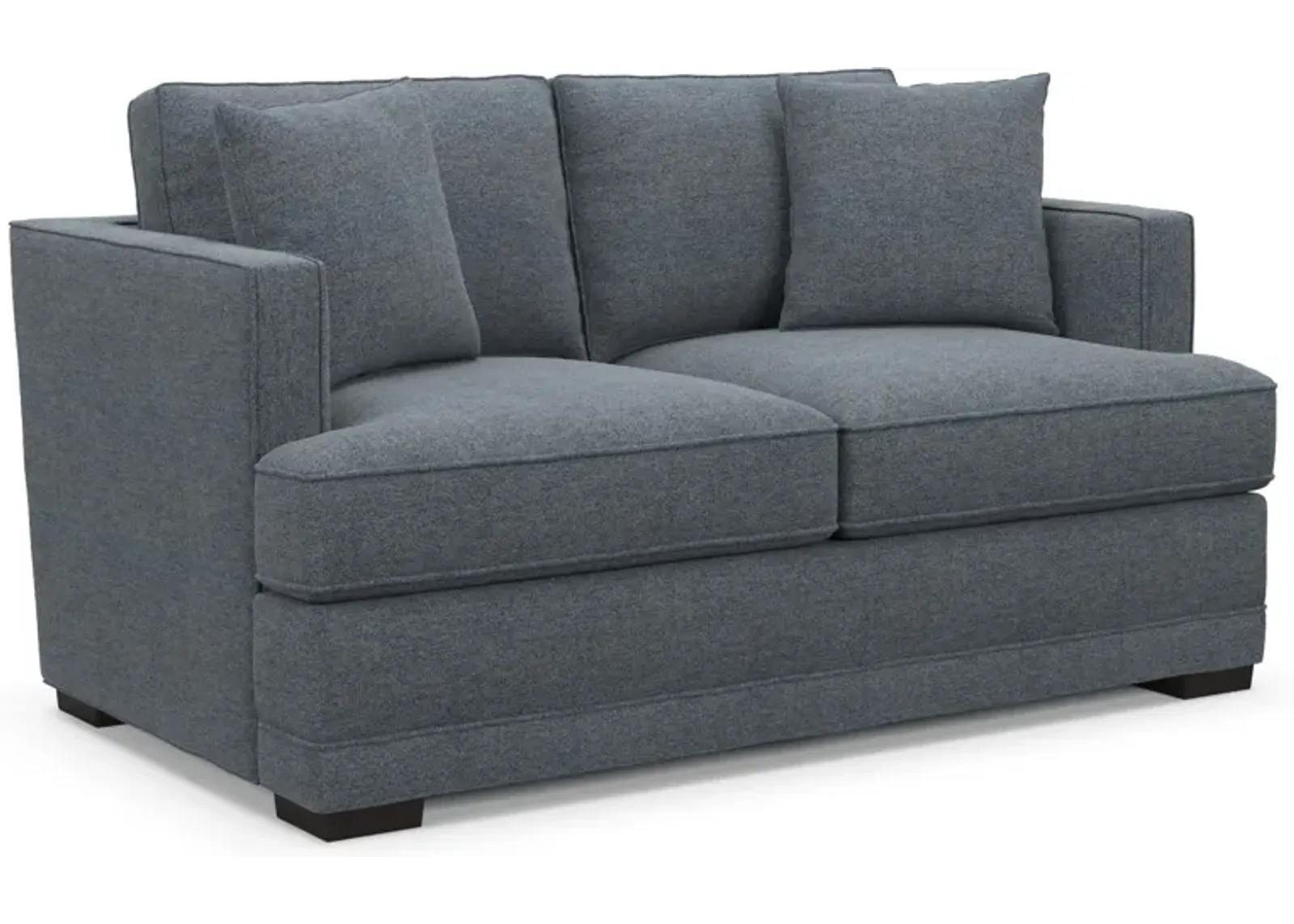 Pembroke Foam Comfort Loveseat - Bridger Navy