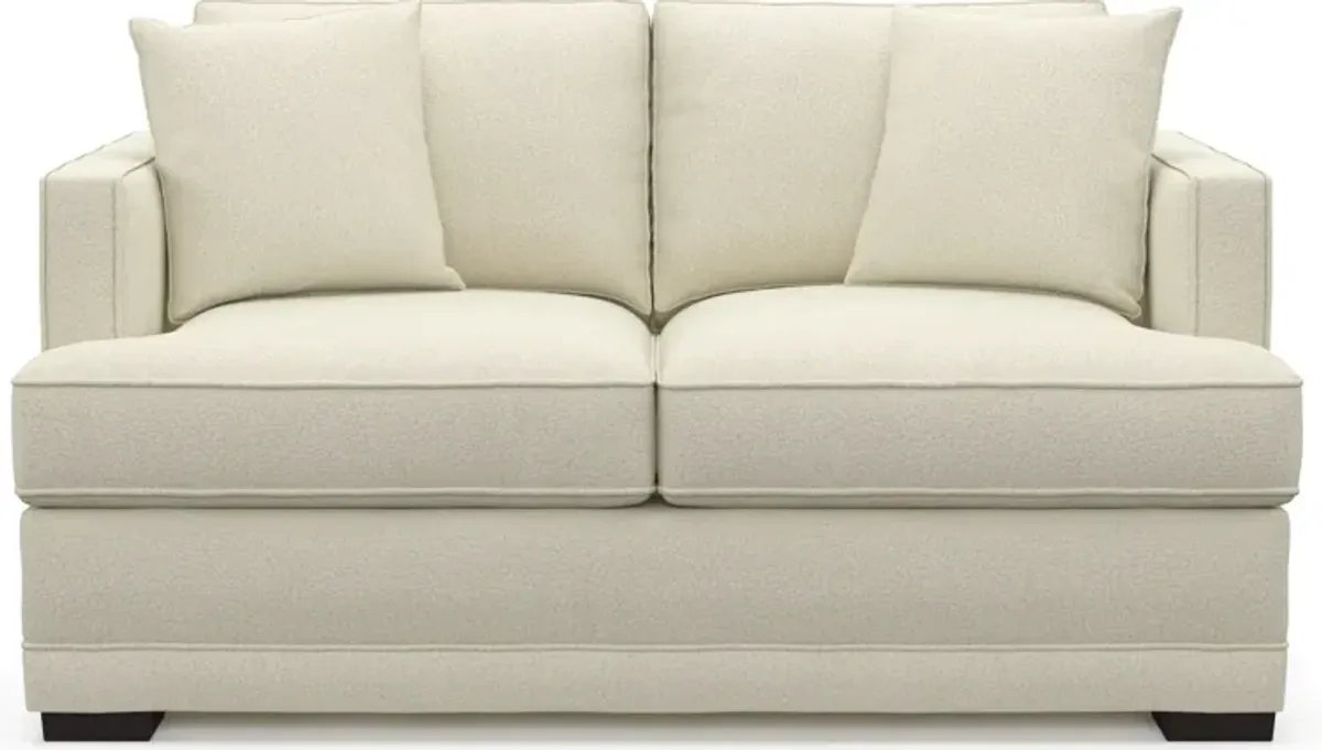 Pembroke Foam Comfort Loveseat - Fincher Ivory