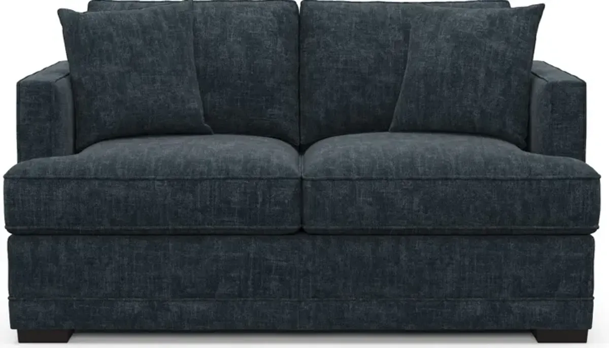 Pembroke Foam Comfort Loveseat - Argo Navy