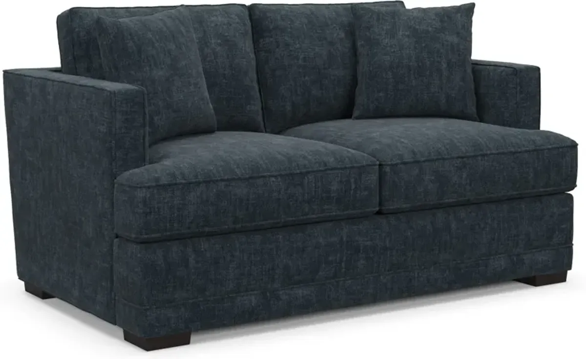 Pembroke Foam Comfort Loveseat - Argo Navy