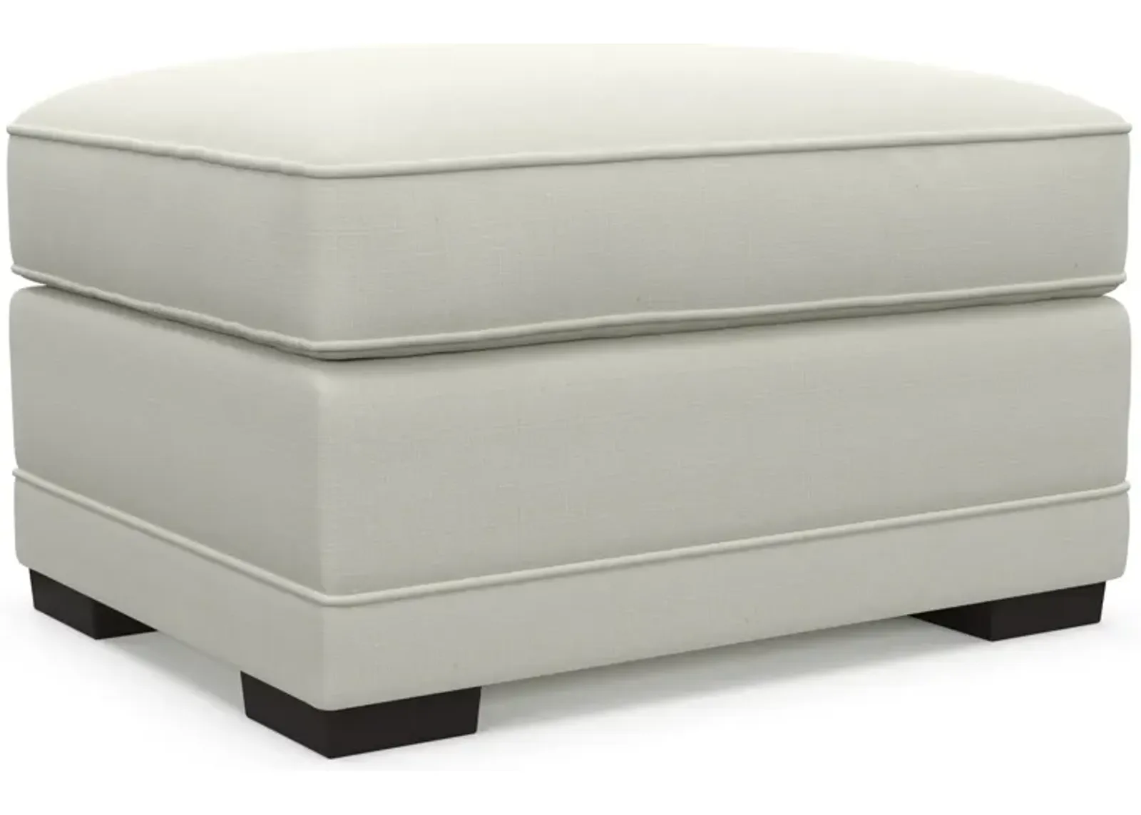 Pembroke Foam Comfort Ottoman - Liv Arctic