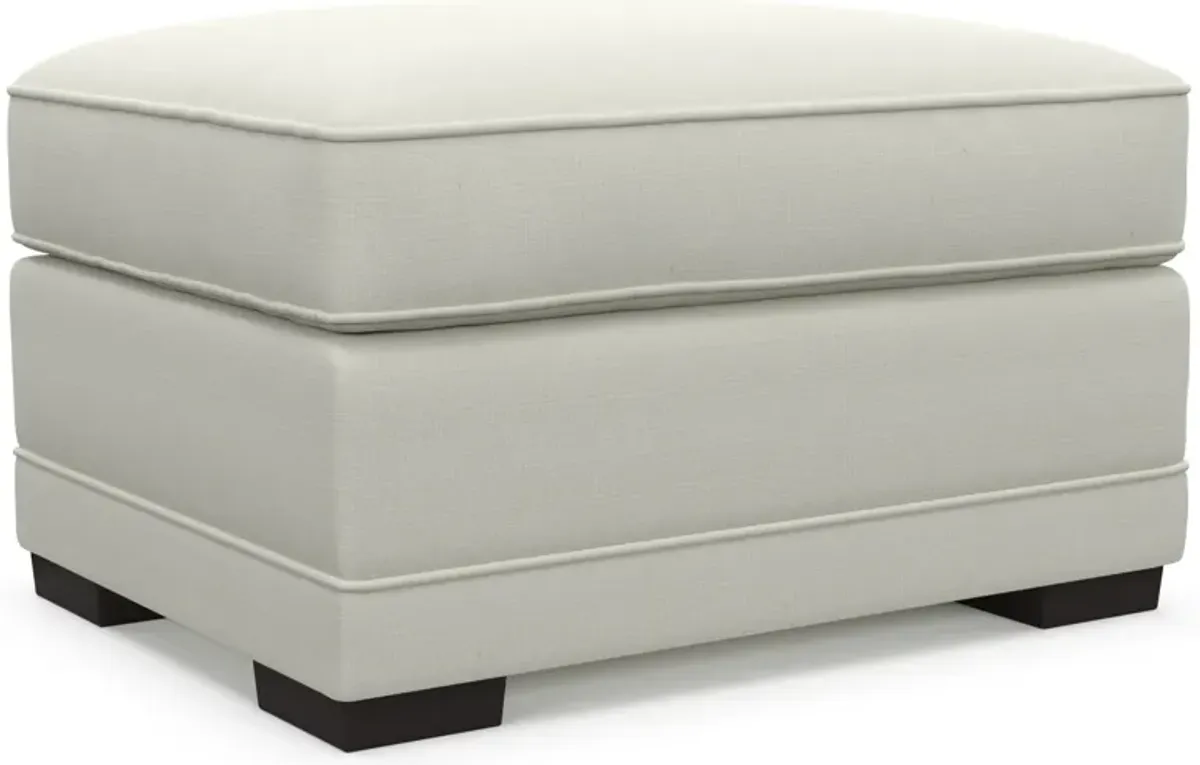 Pembroke Foam Comfort Ottoman - Liv Arctic