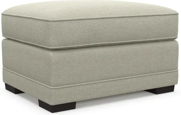 Pembroke Foam Comfort Ottoman - Liv Dove