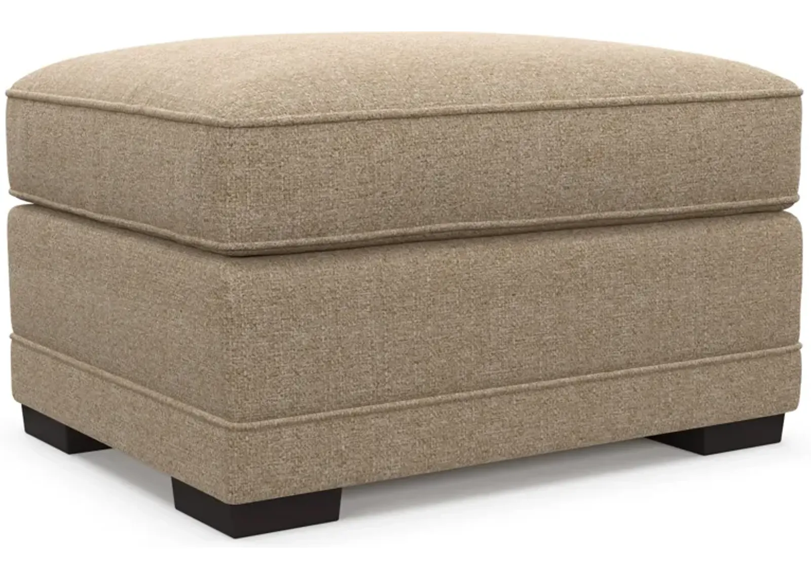 Pembroke Foam Comfort Ottoman - Liv Wicker