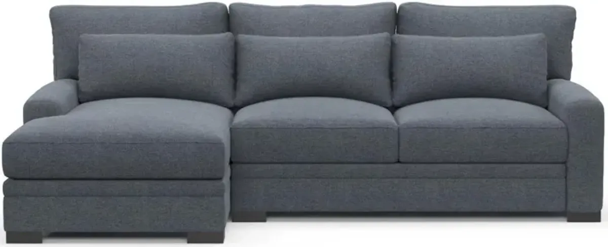 Boston Hybrid Comfort Sectional - Bridger Navy
