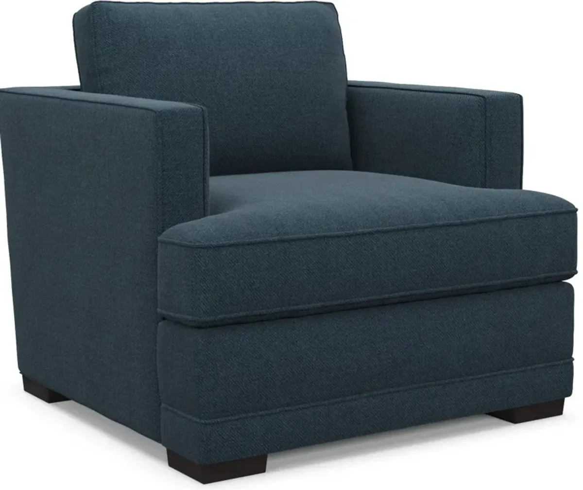 Pembroke Hybrid Comfort Chair - Broderick Indigo