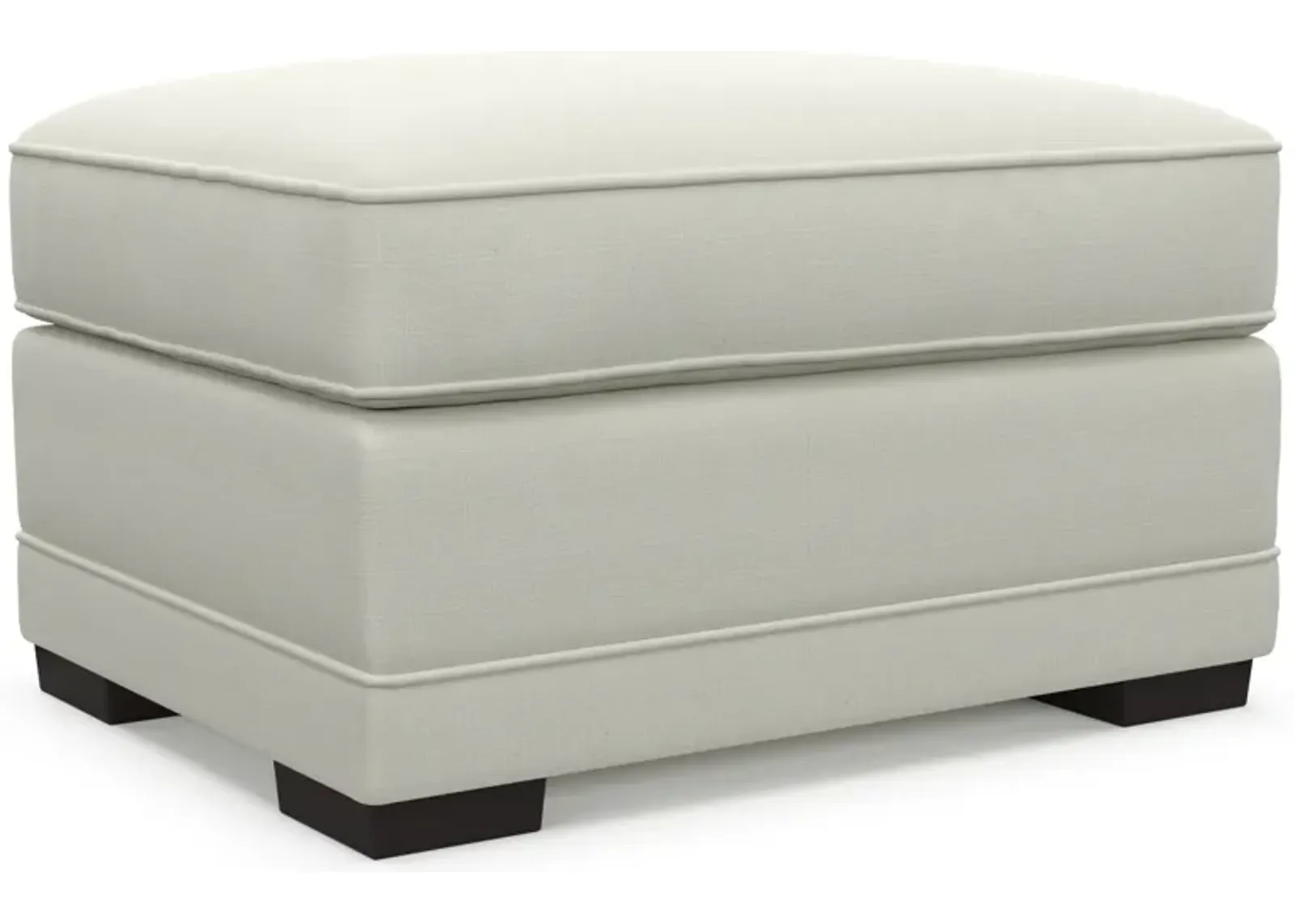 Pembroke Hybrid Comfort Ottoman - Liv Arctic