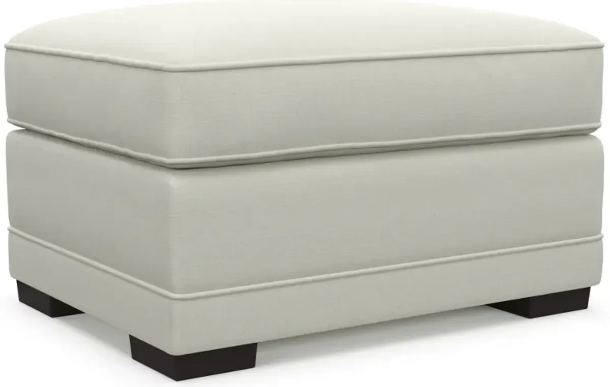 Pembroke Hybrid Comfort Ottoman - Liv Arctic