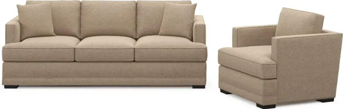 Pembroke Hybrid Comfort Sofa and Chair Set - Liv Wicker