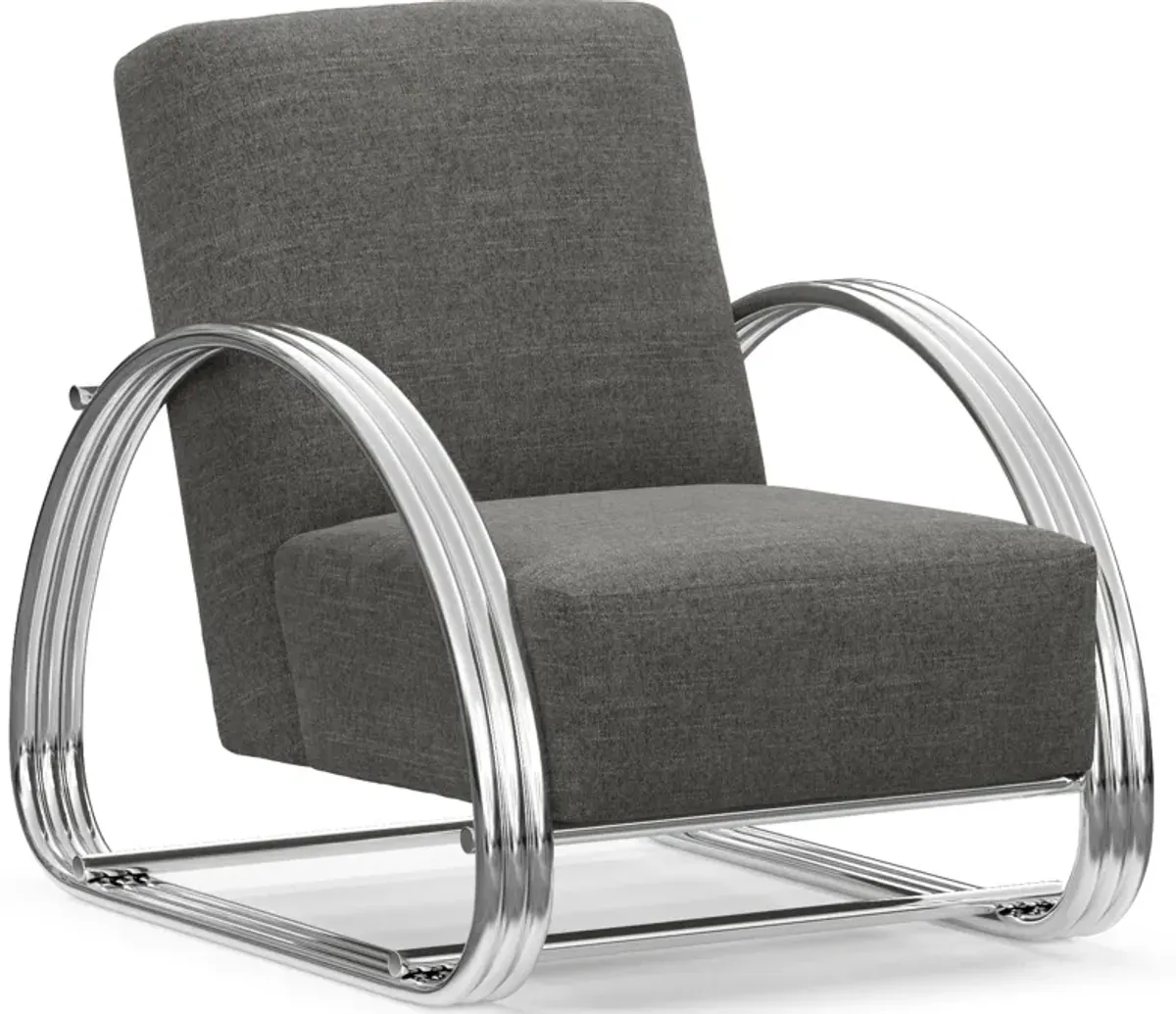 Beal Accent Chair - Curious Charcoal