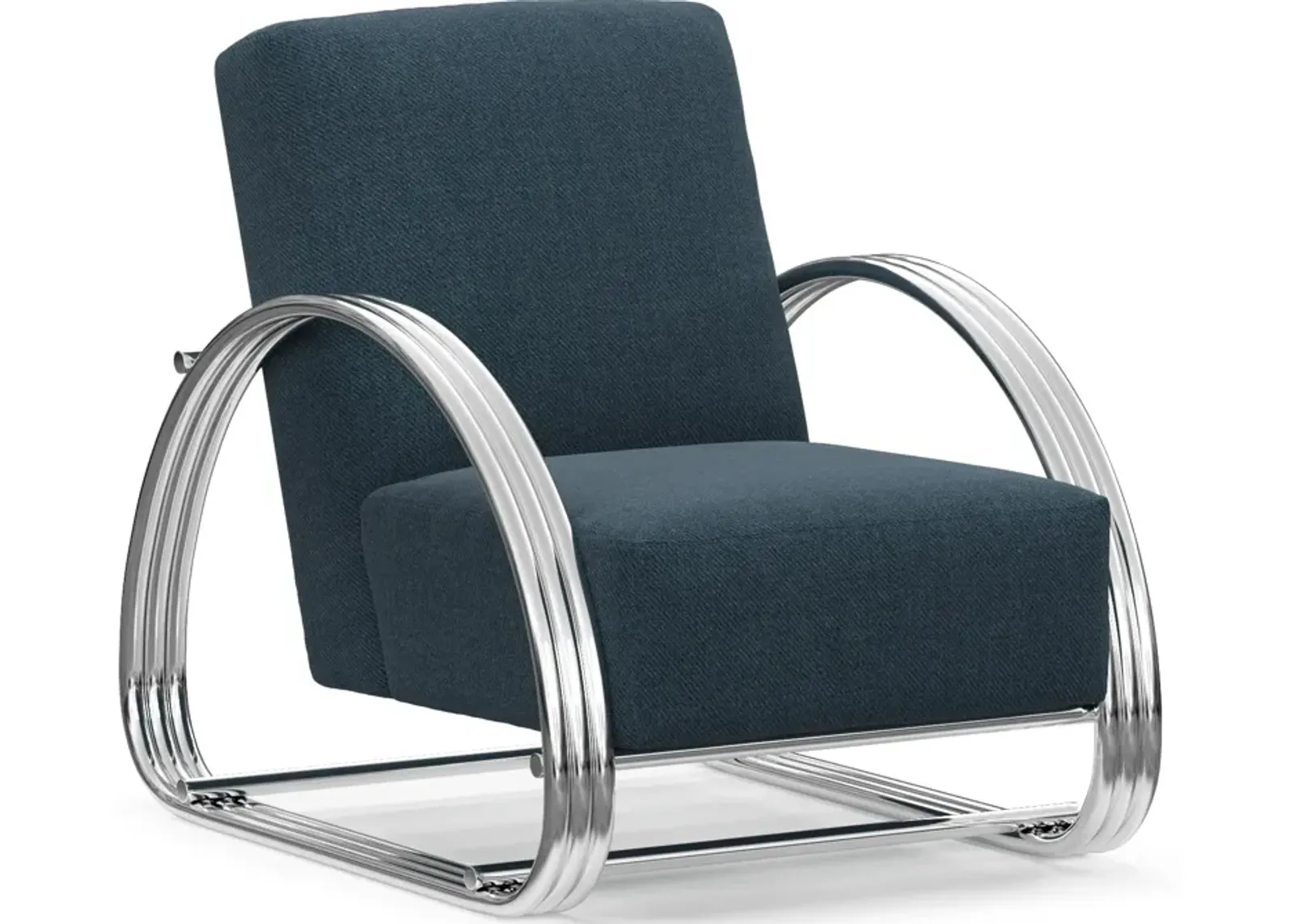 Beal Accent Chair - Broderick Indigo