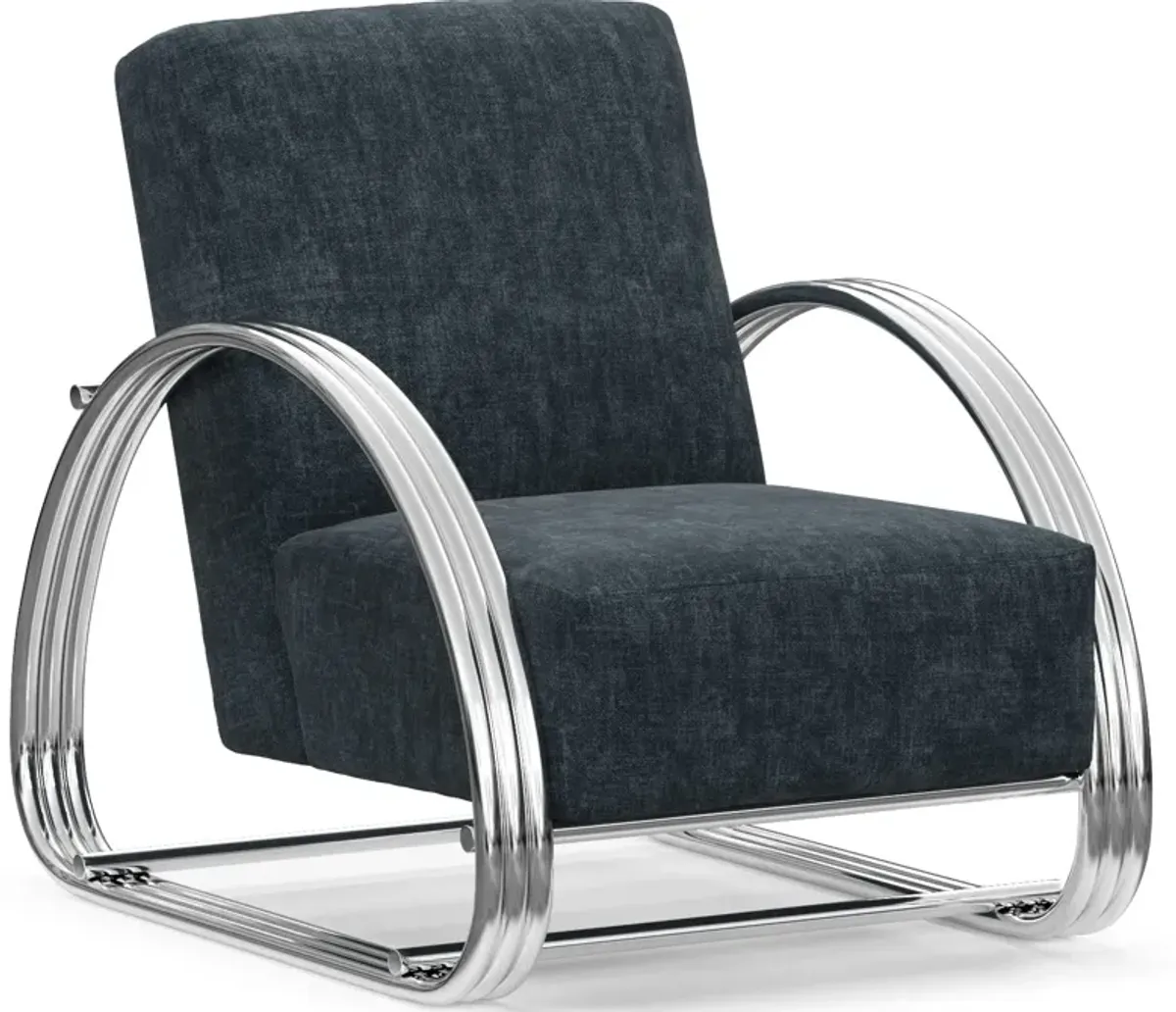 Beal Accent Chair - Argo Navy