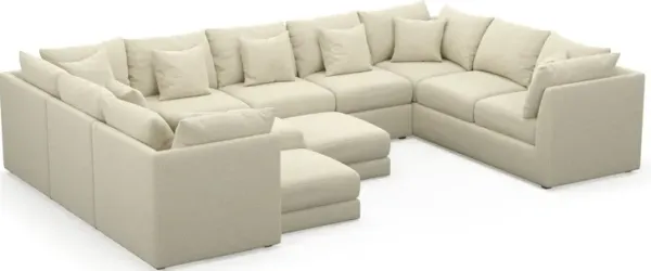 Nest Foam Comfort 9-Piece Large Pit Sectional - Bridger Shell