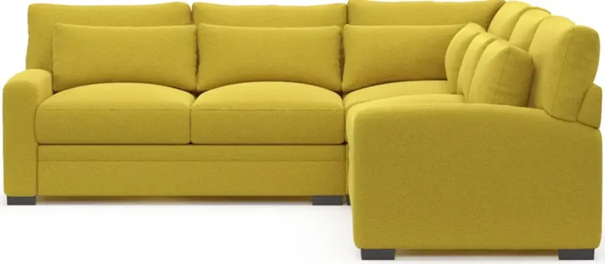 Winston Foam Comfort 3-Piece Sectional - Bloke Goldenrod