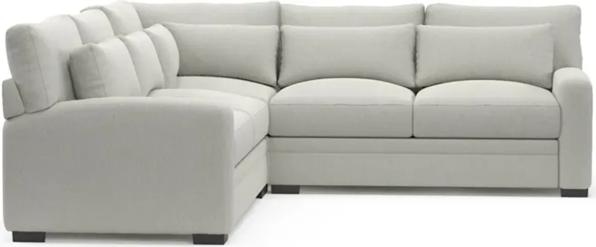 Winston Foam Comfort 3-Piece Sectional - Oslo Snow