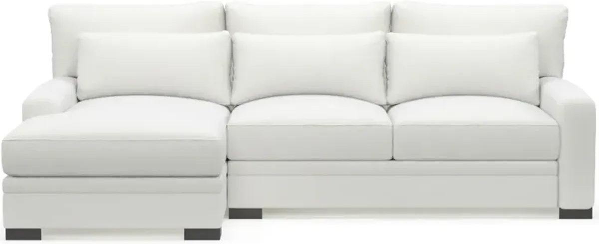 Winston Hybrid Comfort 2-Piece Sectional with Left-Facing Chaise - Contessa Vanilla