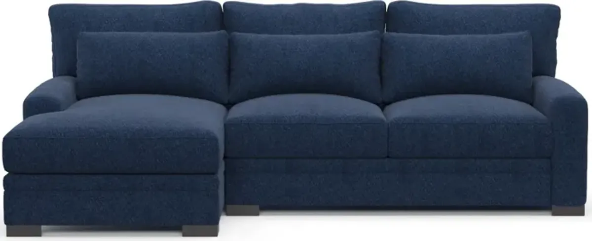 Winston 2-Piece Sectional with Left-Facing Chaise - Oslo Navy