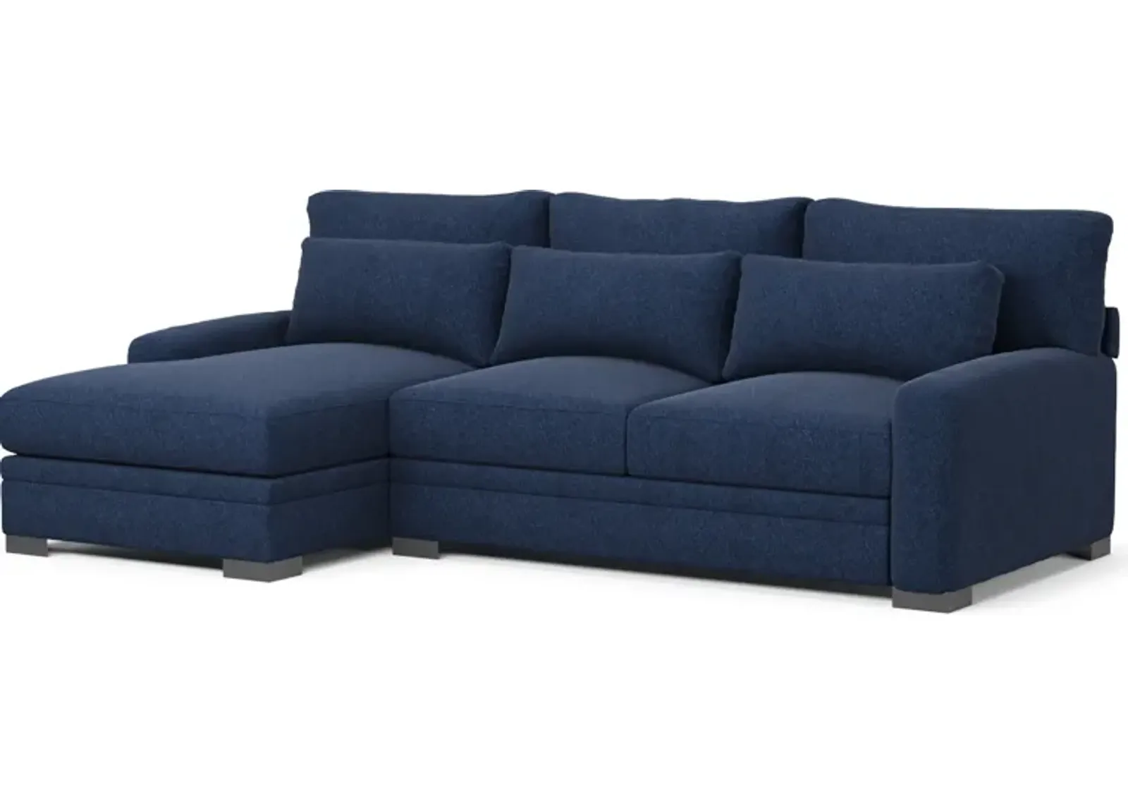 Winston 2-Piece Sectional with Left-Facing Chaise - Oslo Navy