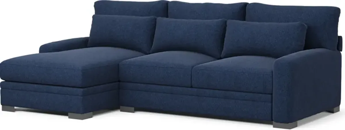 Winston 2-Piece Sectional with Left-Facing Chaise - Oslo Navy