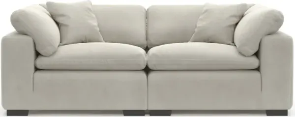 Plush Feathered Comfort 2-Piece Sofa - Laurent Beach
