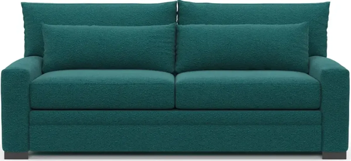 Winston Foam Comfort Sofa - Bloke Peacock