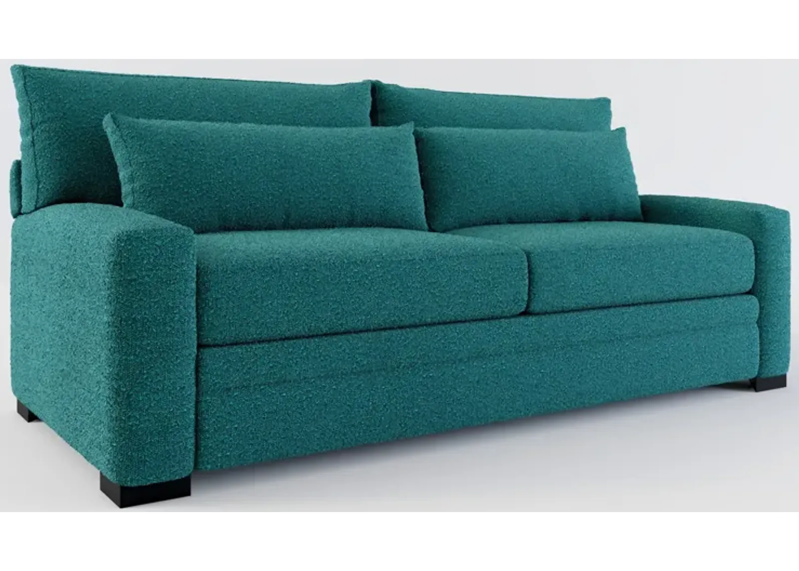 Winston Foam Comfort Sofa - Bloke Peacock