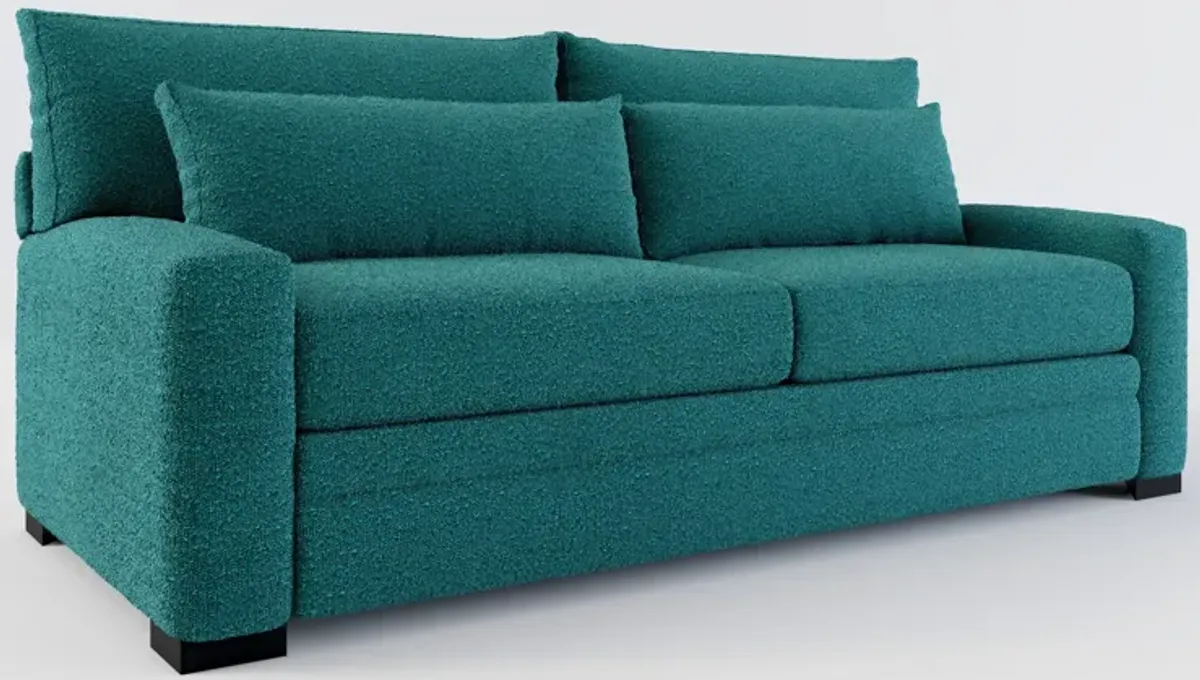 Winston Foam Comfort Sofa - Bloke Peacock