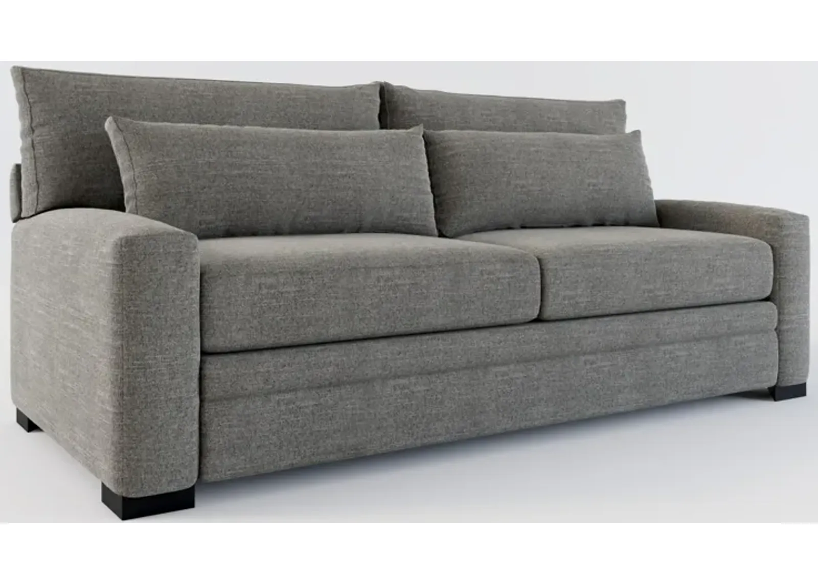 Winston Foam Comfort Sofa - Curious Charcoal