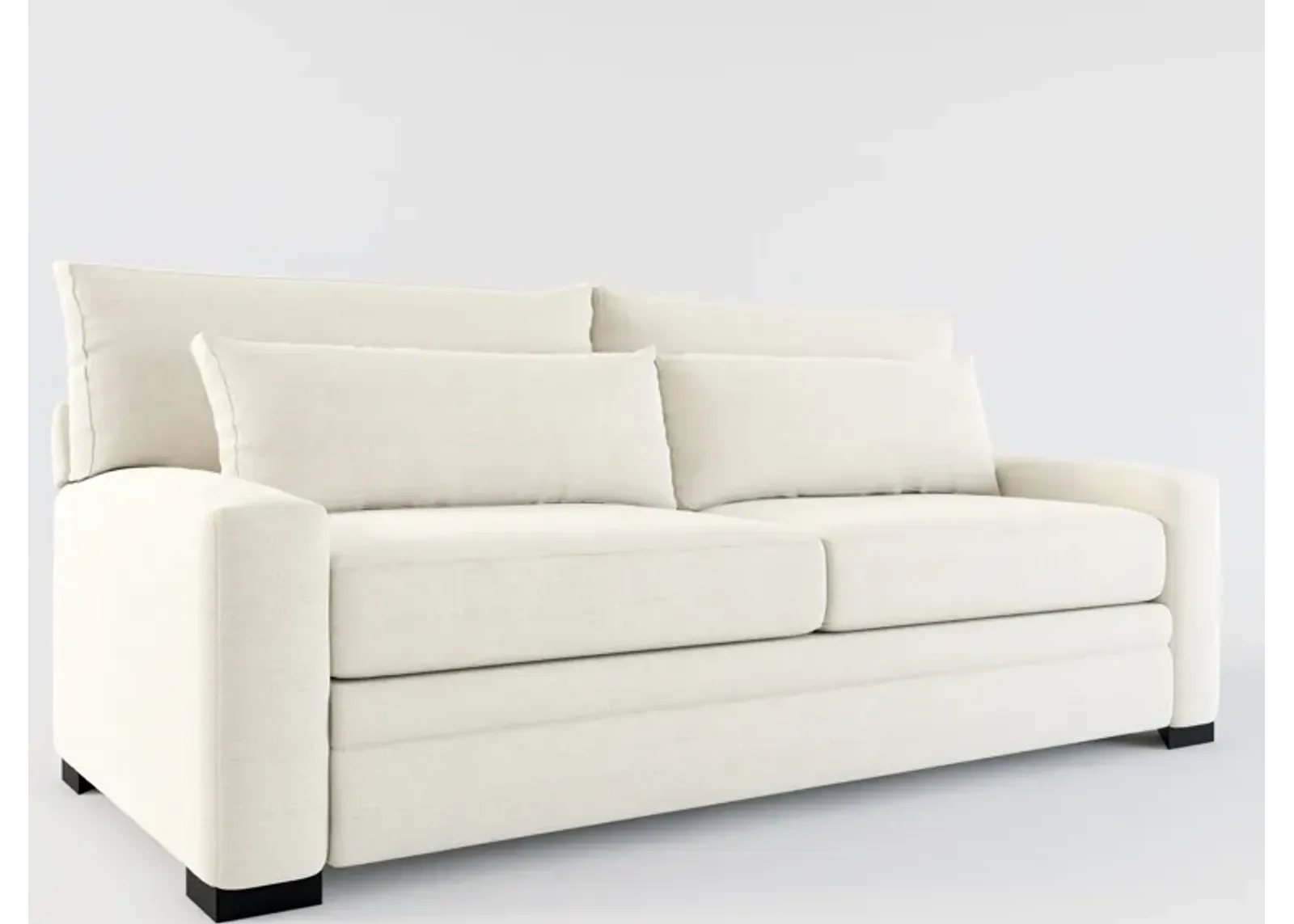 Winston Foam Comfort Sofa - Curious Pearl