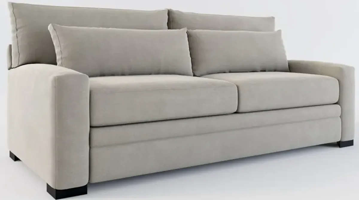 Winston Foam Comfort Sofa - Abington Fog