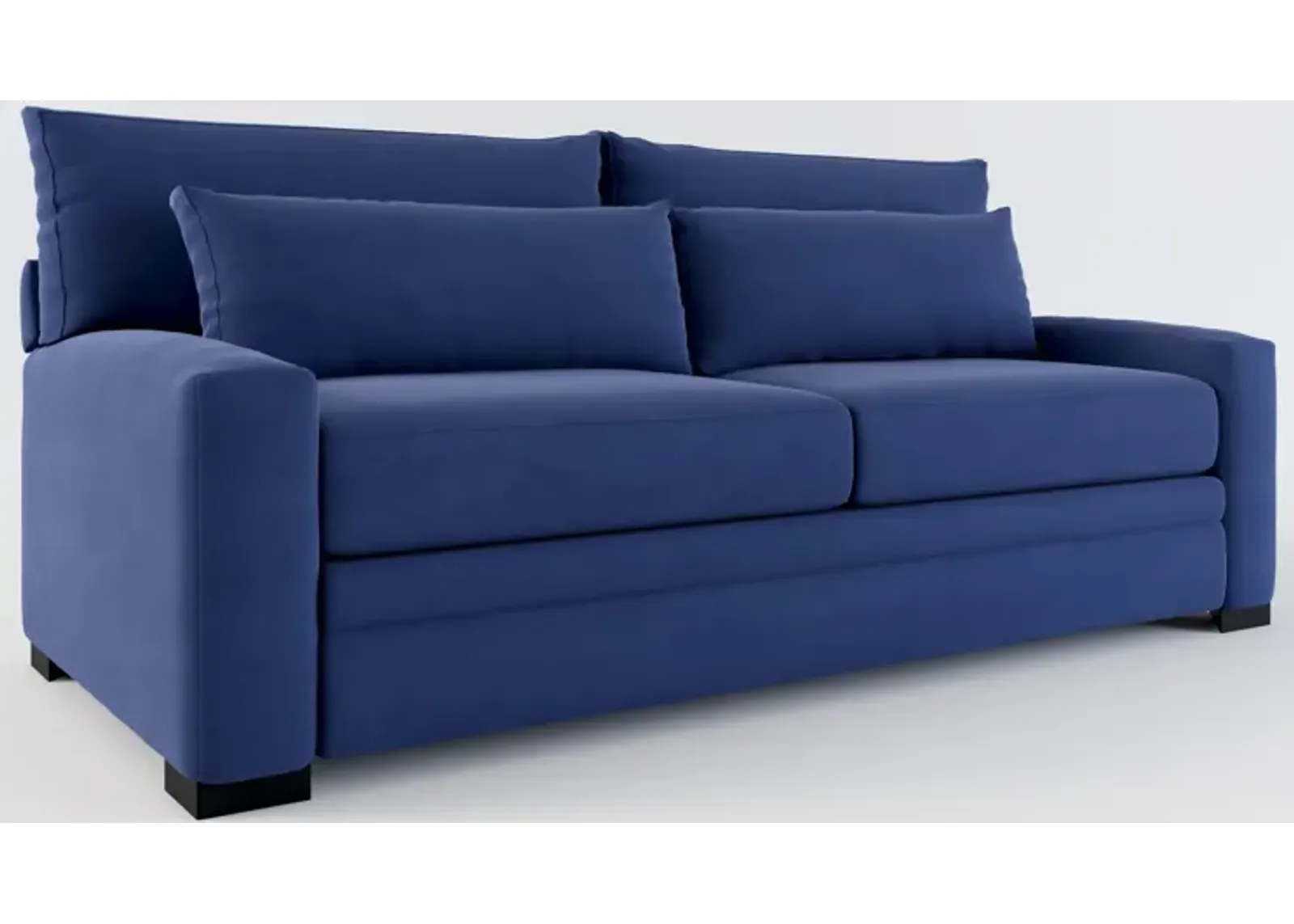 Winston Foam Comfort Sofa - Abington Indigo