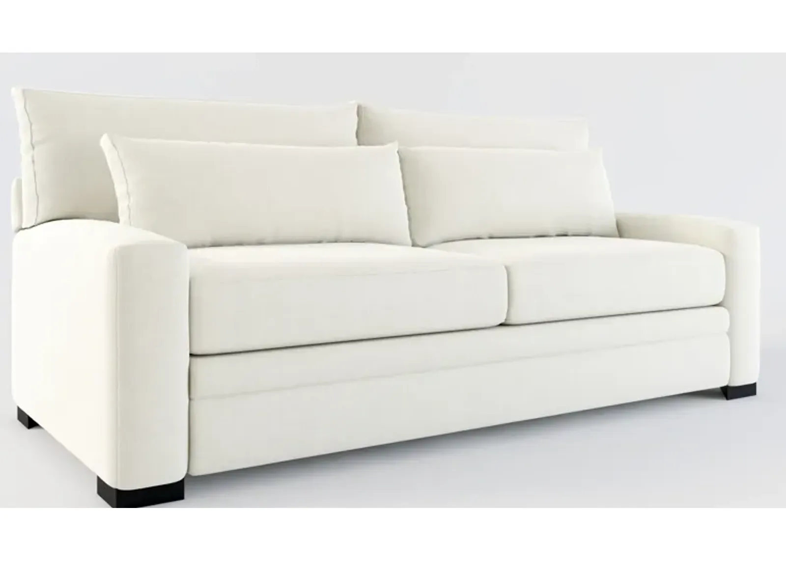 Winston Foam Comfort Sofa - Anders Ivory