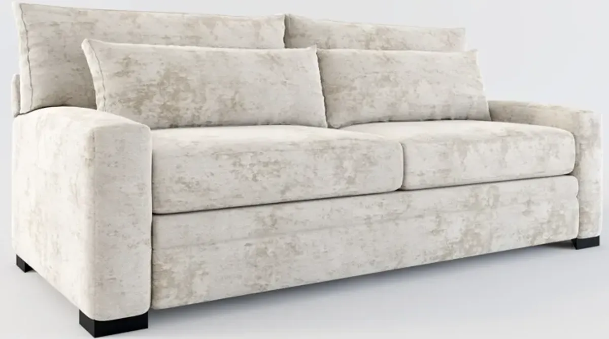 Winston Foam Comfort Sofa - Hearth Cement