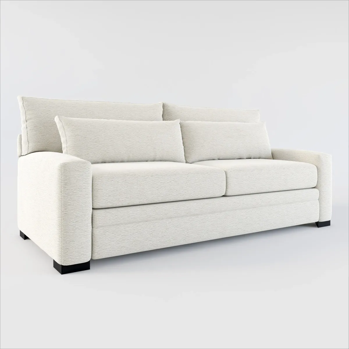 Winston Foam Comfort Sofa - Everton Grey