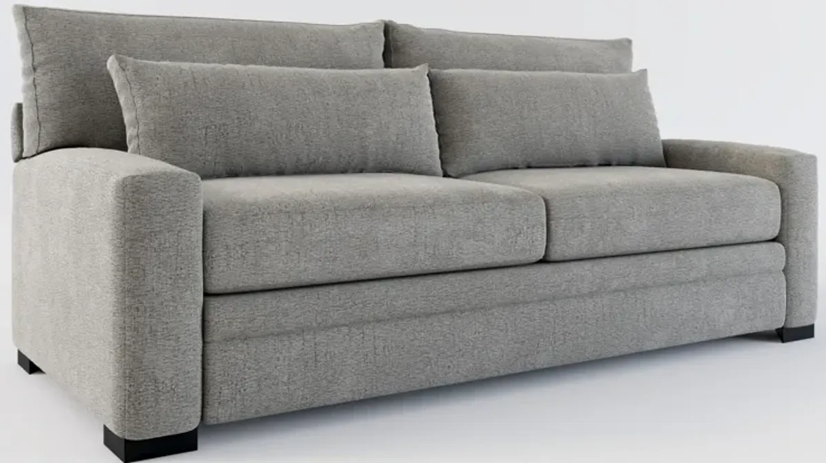 Winston Foam Comfort Sofa - Living Large Charcoal