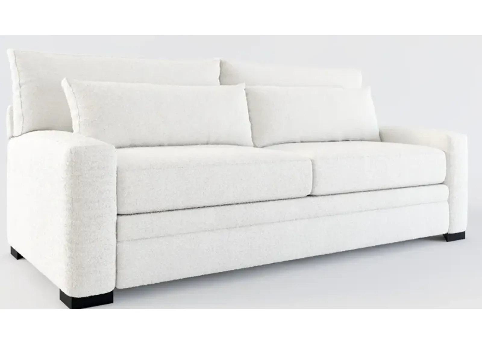 Winston Foam Comfort Sofa - Bloke Snow