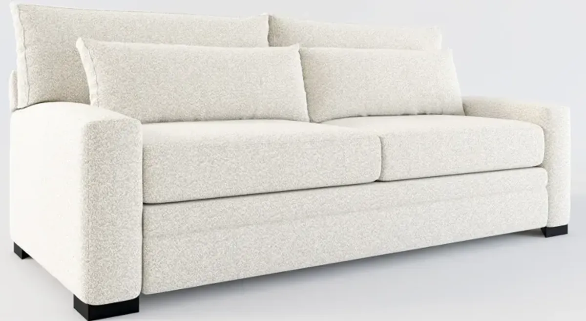 Winston Foam Comfort Sofa - Muse Stone