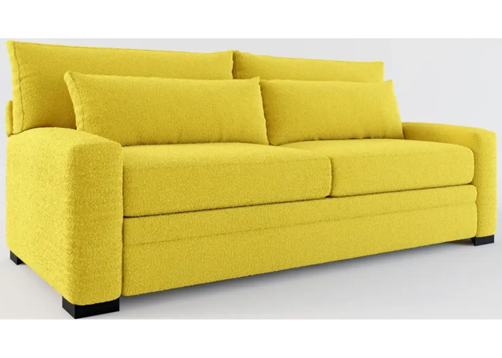 Winston Hybrid Comfort Sofa - Bloke Goldenrod