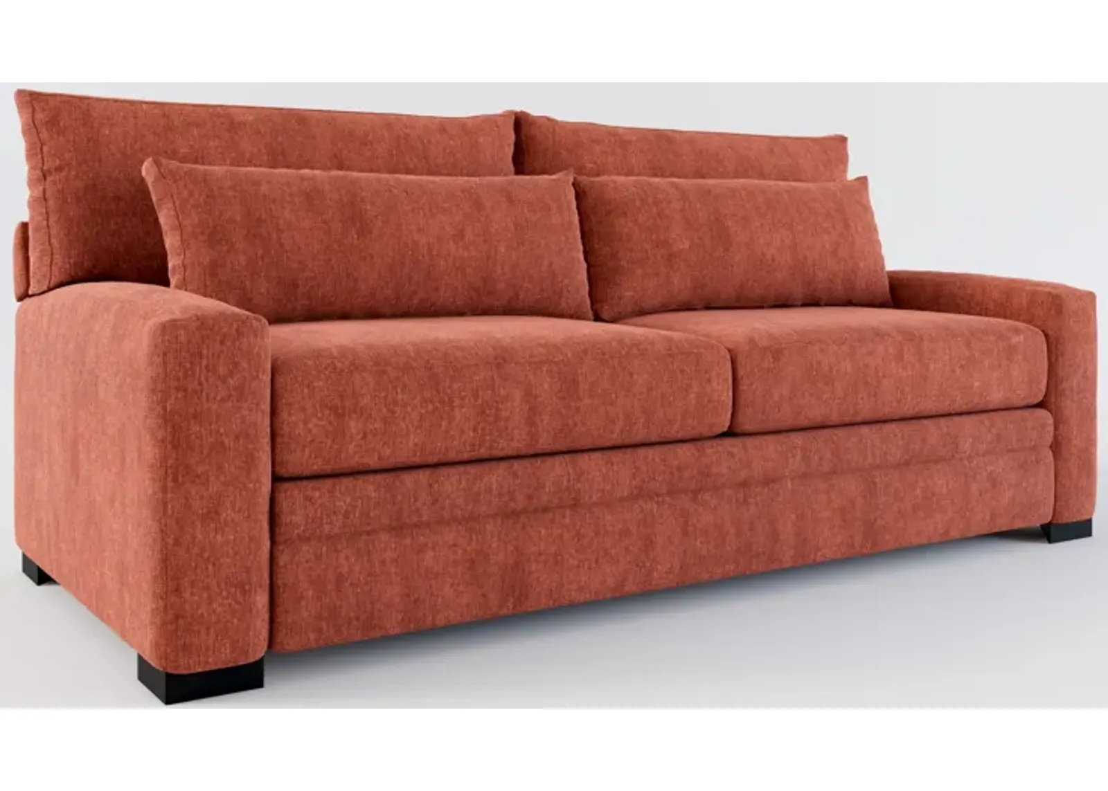 Winston Hybrid Comfort Sofa - Contessa Paprika