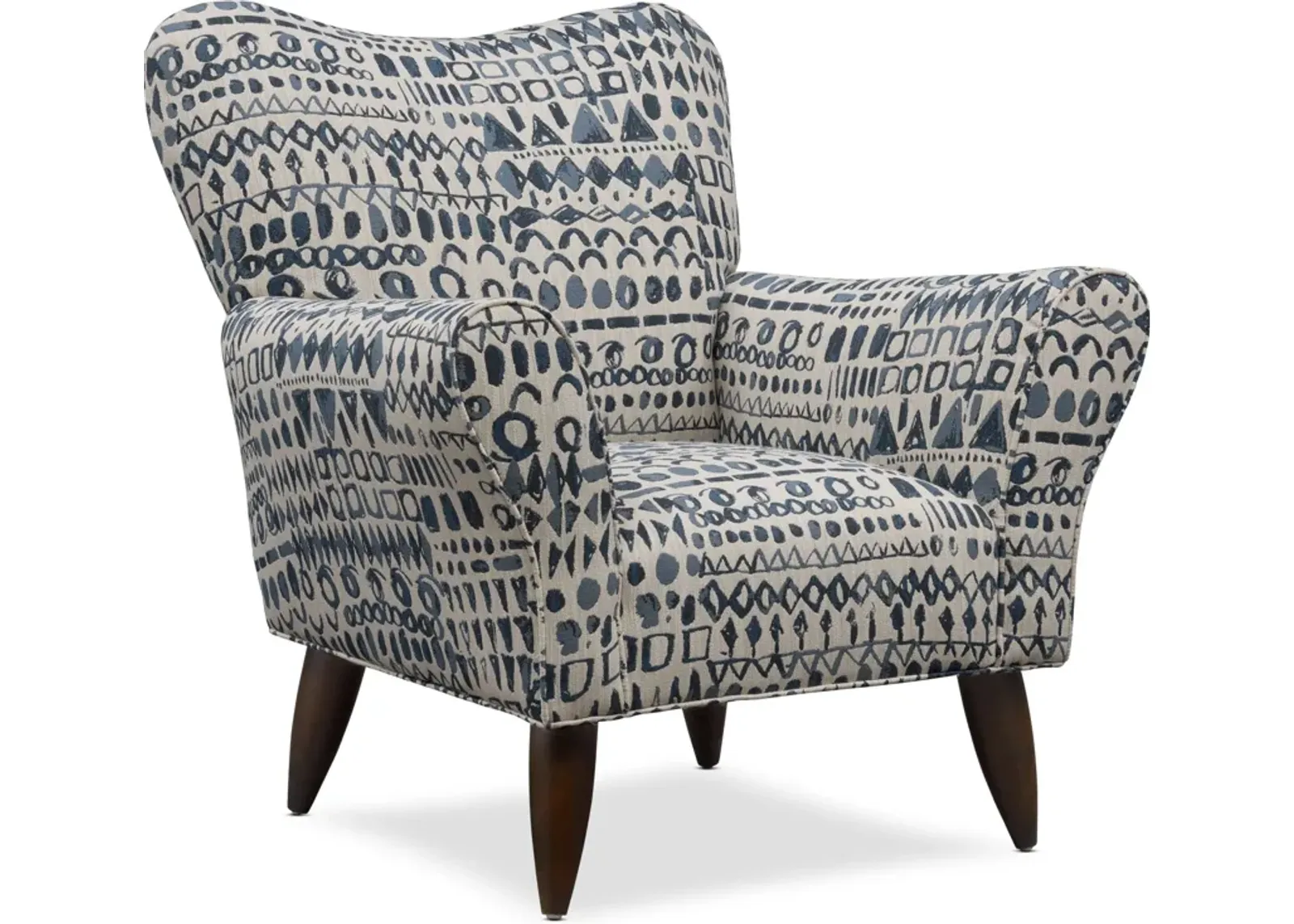 Kady Accent Chair - Habbot Cobolt