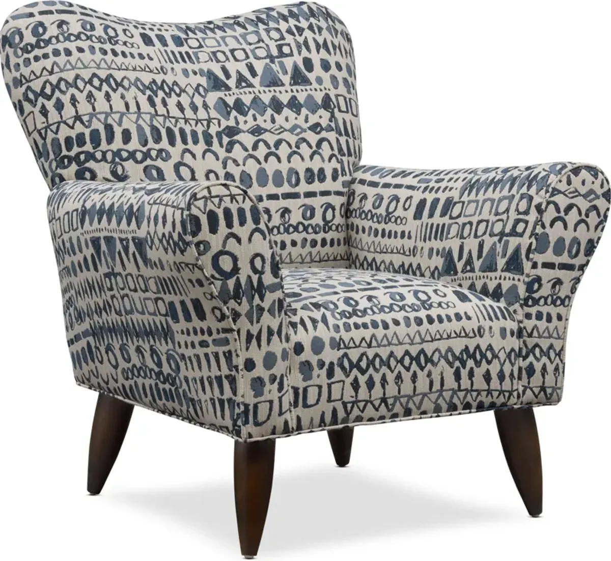 Kady Accent Chair - Habbot Cobolt