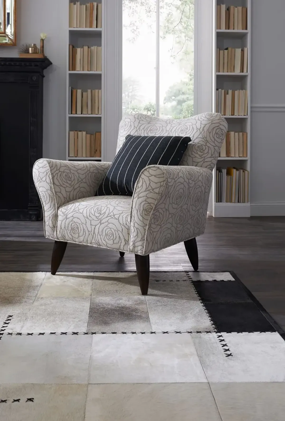 Kady Accent Chair - Aruba Linen